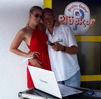 DJ SWING-AK mit Miss Naumburg Tour 2014